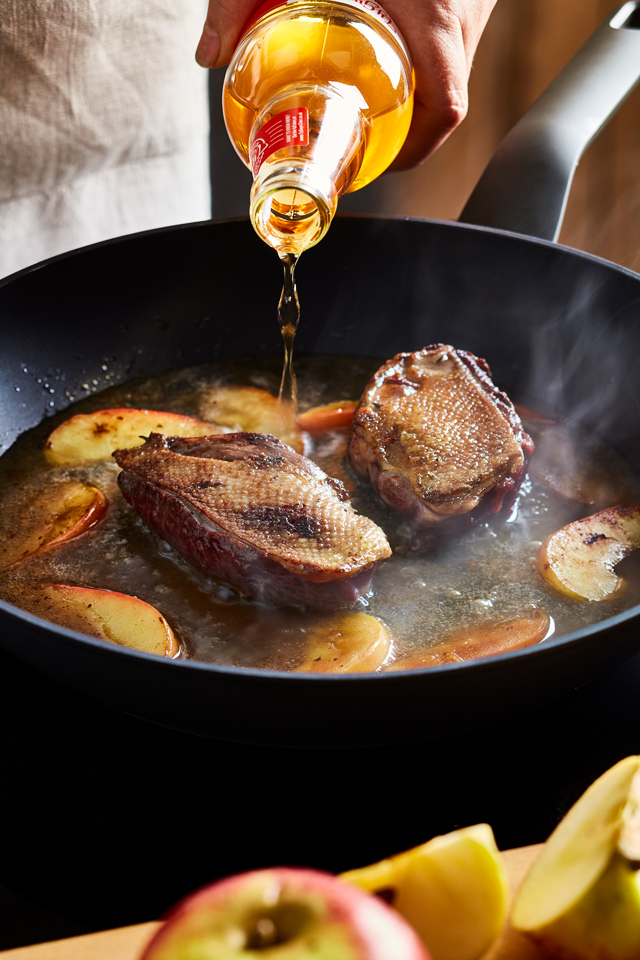 Mallard breast with caramelised apples and cider 1_gallery