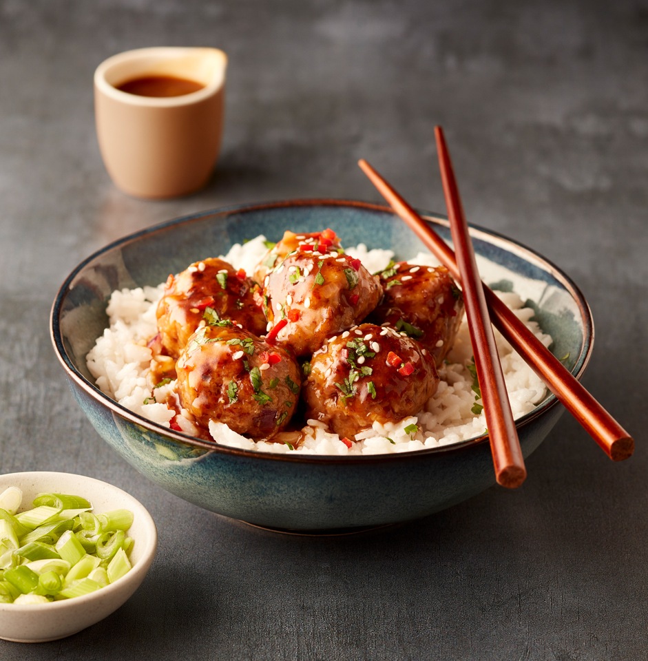 Asian pork meatballs in honey &#38; ginger glaze 2_gallery