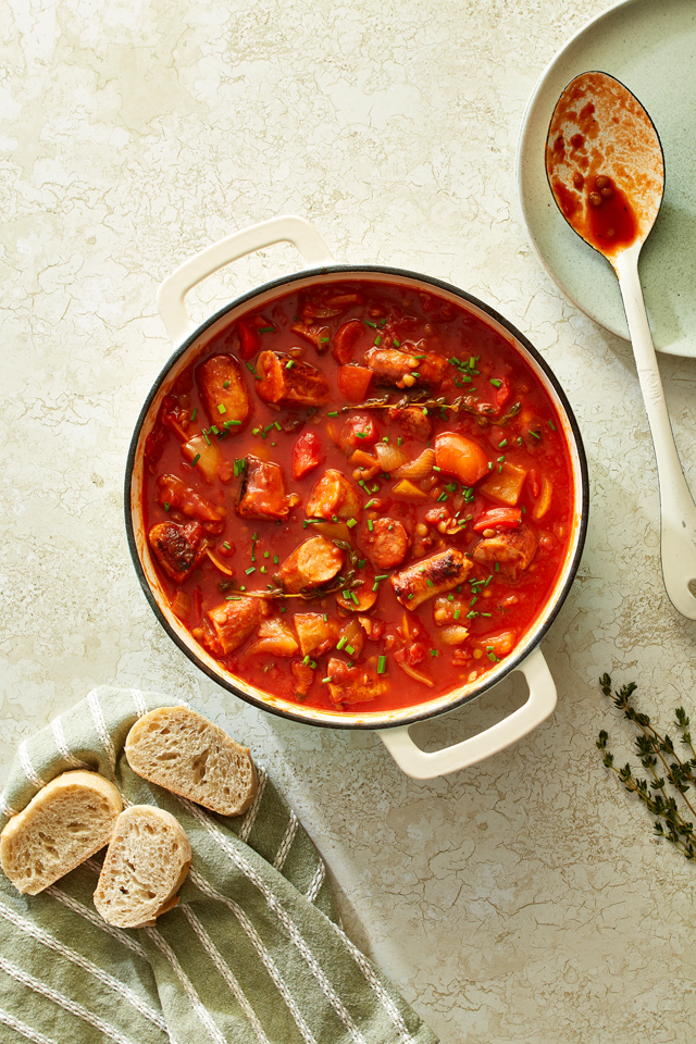 Sausage &#38; lentil casserole 1_gallery