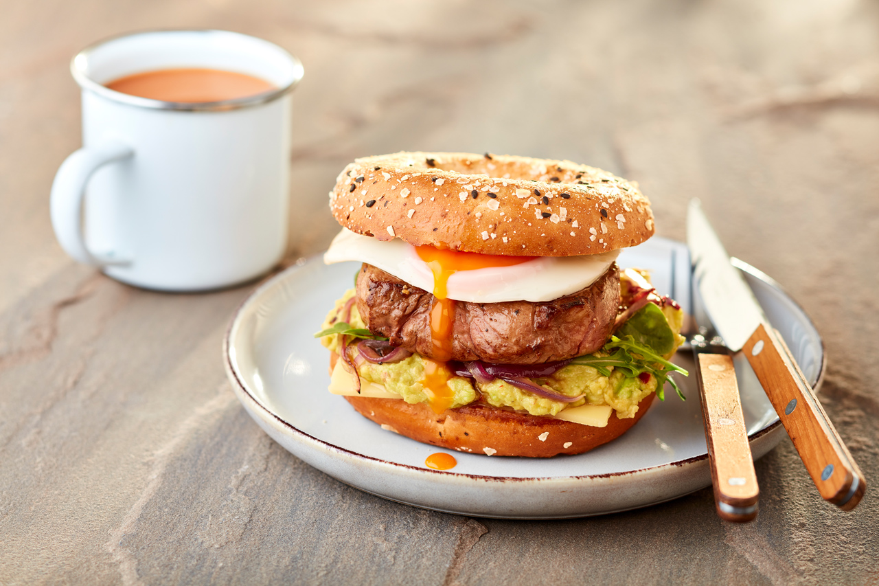 Welsh beef steak brunch bagel 1_gallery